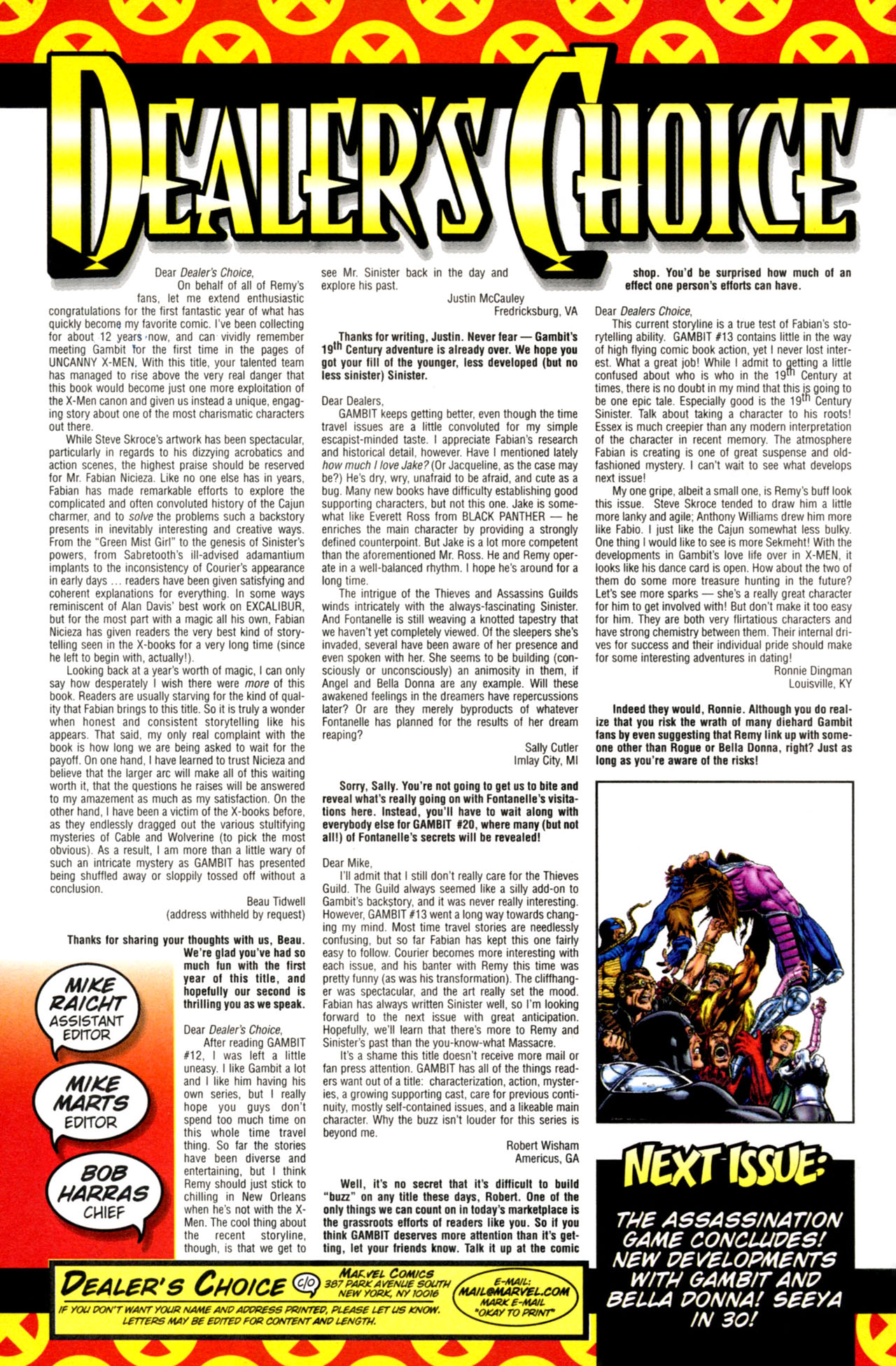 Read online Gambit (1999) comic -  Issue #18 - 25