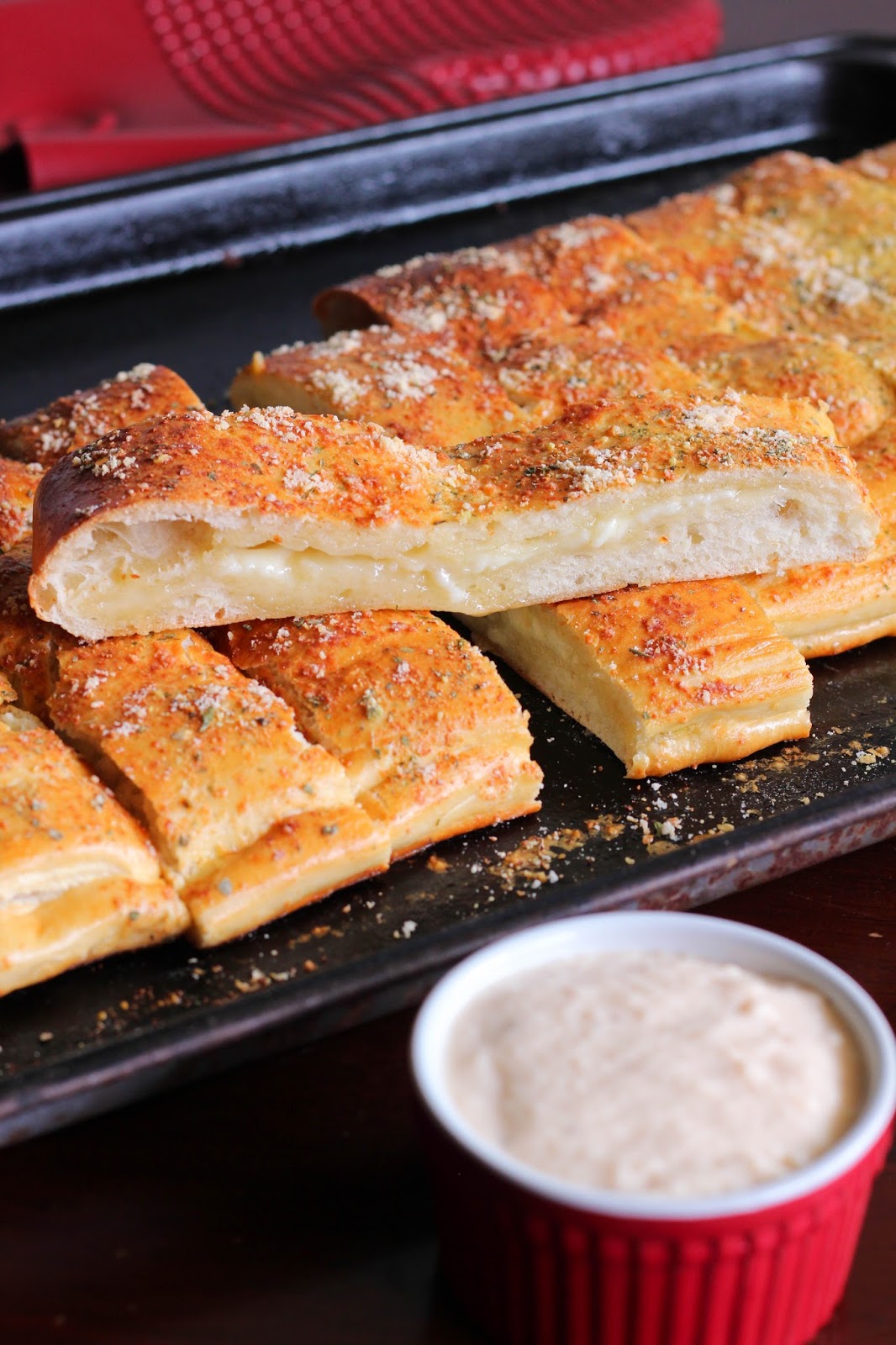 Cheesy Stuffed Garlic Parmesan Breadsticks Eat Cake For Dinner