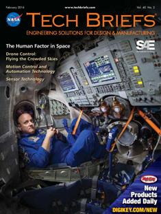 NASA Tech Briefs. Engineering solutions for design & manufacturing - February 2016 | ISSN 0145-319X | TRUE PDF | Mensile | Professionisti | Scienza | Fisica | Tecnologia | Software
NASA is a world leader in new technology development, the source of thousands of innovations spanning electronics, software, materials, manufacturing, and much more.
Here’s why you should partner with NASA Tech Briefs — NASA’s official magazine of new technology:
We publish 3x more articles per issue than any other design engineering publication and 70% is groundbreaking content from NASA. As information sources proliferate and compete for the attention of time-strapped engineers, NASA Tech Briefs’ unique, compelling content ensures your marketing message will be seen and read.