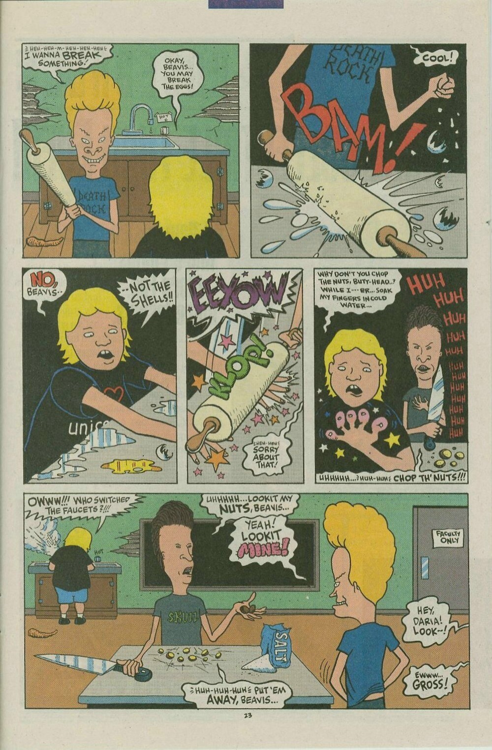 Read online Beavis and Butt-Head comic -  Issue #3 - 24