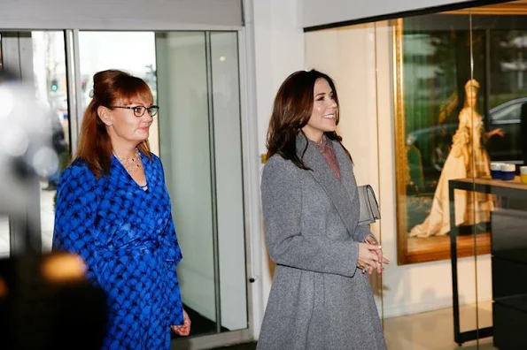 Crown Princess Mary of Denmark attended the opening of Royal headquarters in Glostrup