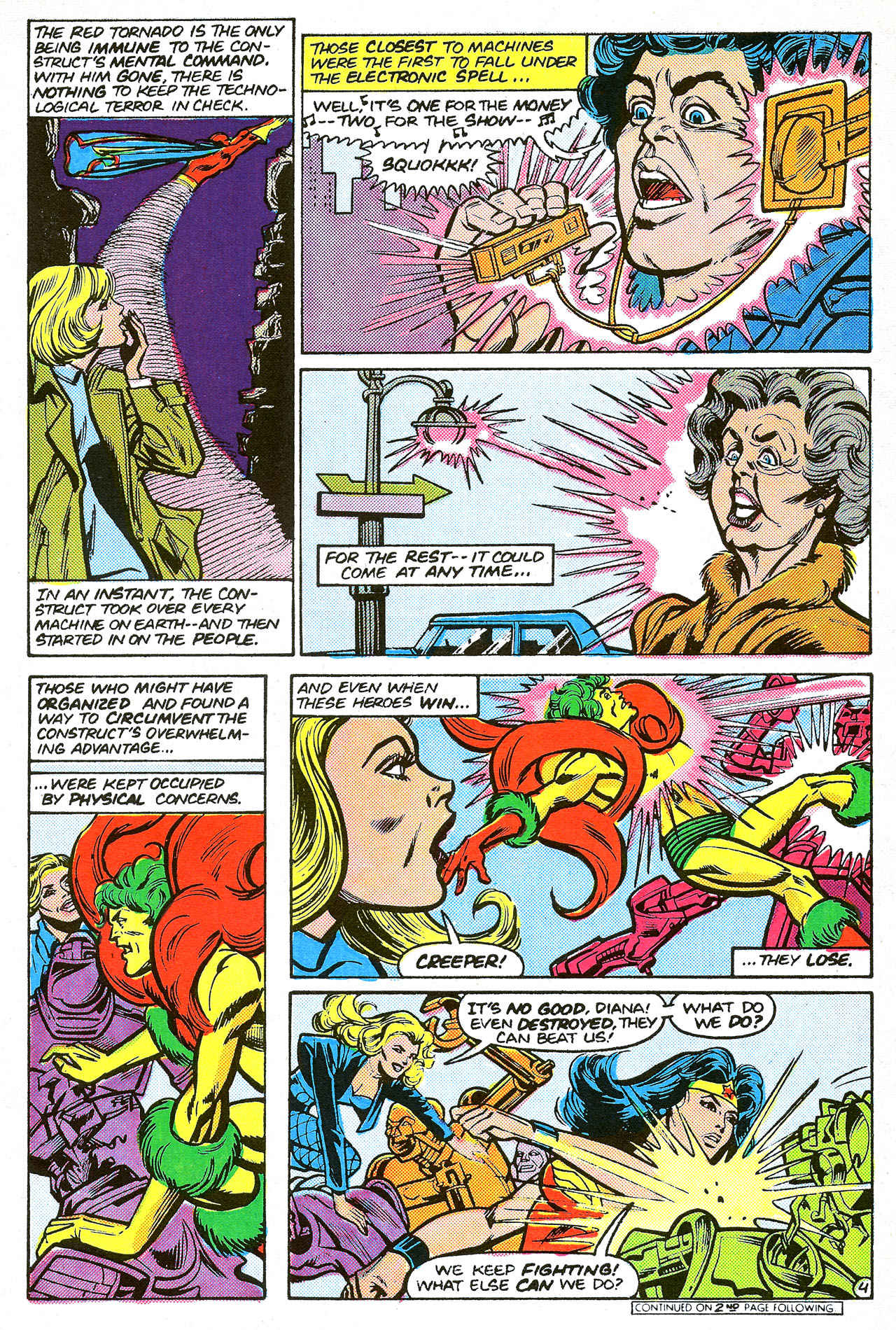 Read online Red Tornado (1985) comic -  Issue #3 - 5