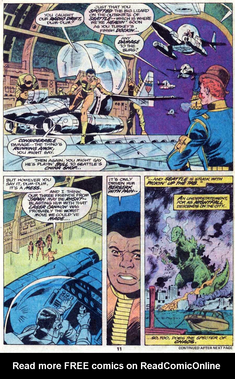 Read online Godzilla (1977) comic -  Issue #2 - 8