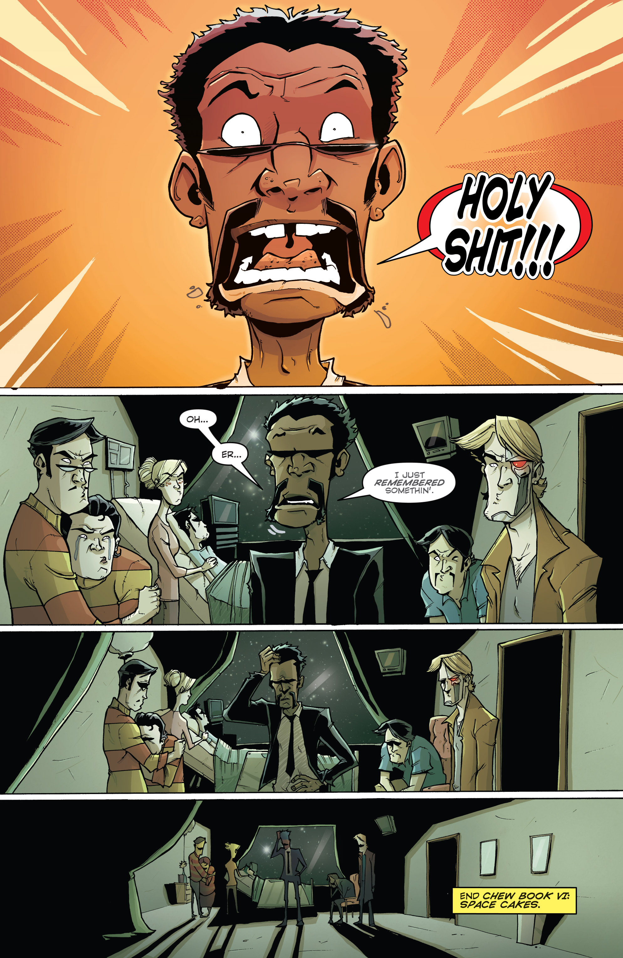 Read online Chew comic -  Issue # _TPB 6 - Space Cakes - 142