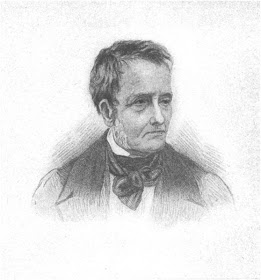 Drawing of Thomas de Quincey