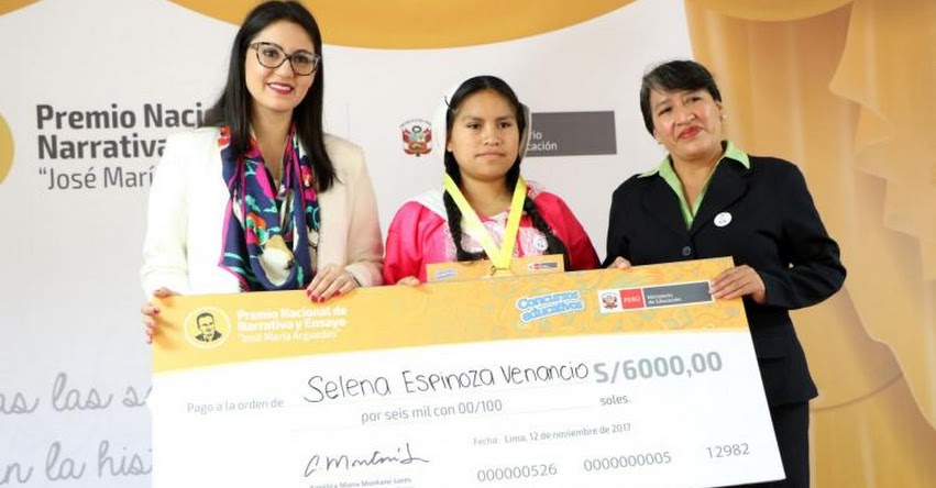 MINEDU: Estudiantes de Huánuco, Arequipa y Lima ganan concurso de narrativa en lengua originaria - www.minedu.gob.pe MINEDU: Estudiantes de Huánuco, Arequipa y Lima ganan concurso de narrativa en lengua originaria - www.minedu.gob.pe