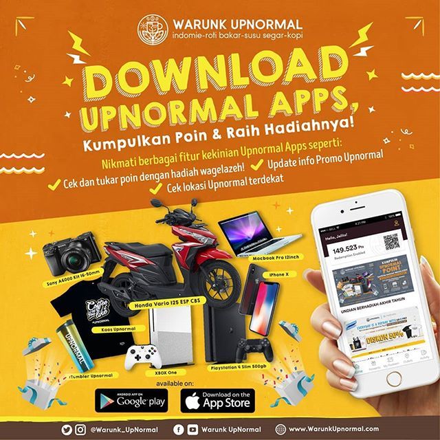 #Upnormal - #Promo Kumpulkan POIN & Dapatkan Hadiah Motor, MacBoock,dll #Upnormal - #Promo Kumpulkan POIN & Dapatkan Hadiah Motor, MacBoock,dll