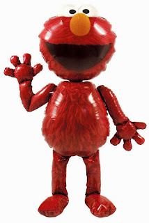 Elmo Airwalker foil balloon