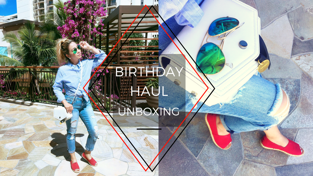 birthday 2017 haul, birthday unboxing, birthday presents unboxing