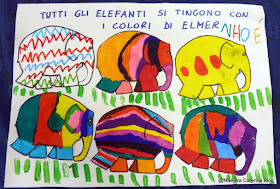 Maestra Caterina: Elmer l'elefante variopinto