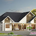 2880 sq-ft sloping roof house with 4 bedrooms