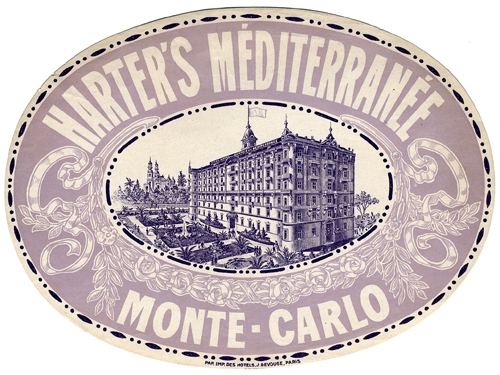The Provence Post: The Art of the Luggage Label