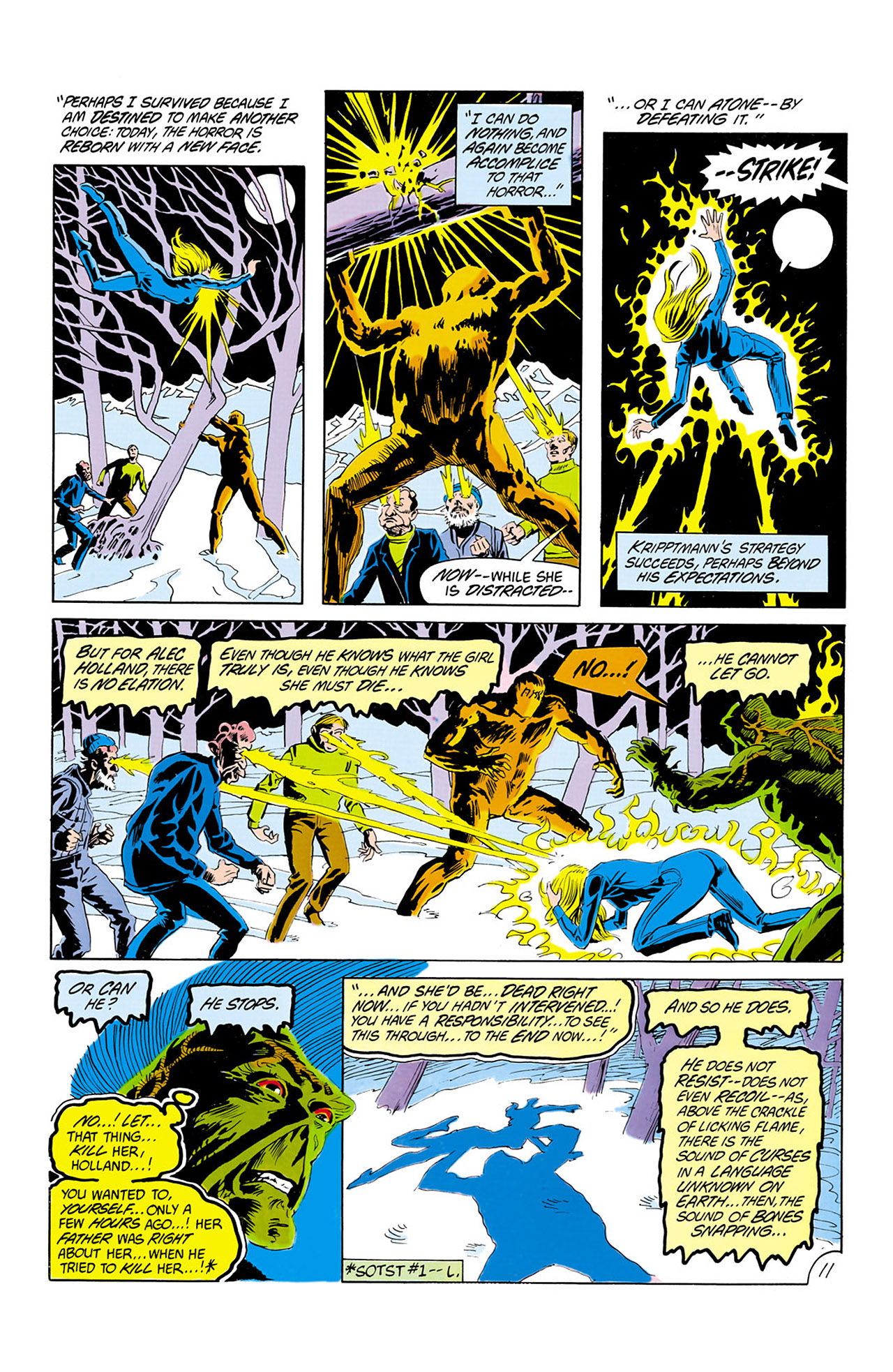 Read online Swamp Thing (1982) comic -  Issue #12 - 12