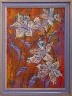 Витвинова Е.П. Цветешь, х. на карт, акрил, 64х44, 2016