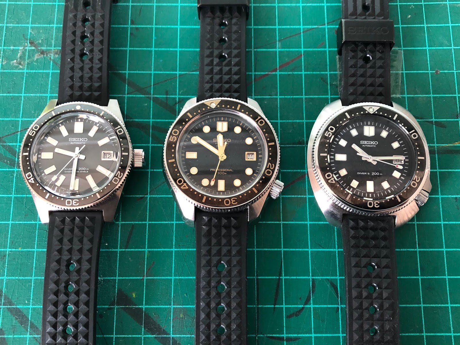 My Eastern Watch Collection: Head-To-Head: Seiko Prospex Series SLA017J1  versus SLA025J1 versus SLA033J1 (otherwise SBDX019 versus SBEX007 versus  SBDX031)