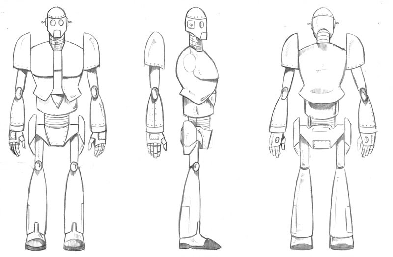 Pablo Leon Sketch Blog: Robot-Jerk design