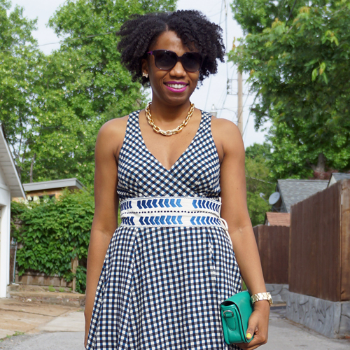 Hot List Party Style: Gingham and Stripes - Economy of Style