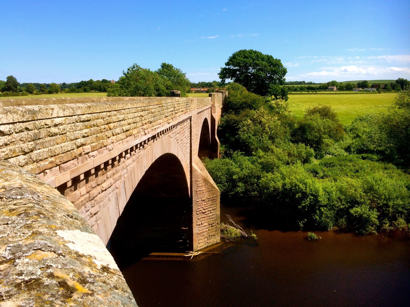 Days out in the Borders Ladykirk And Norham Bridge