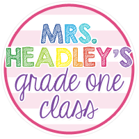 Mrs. Headley's Grade One Class