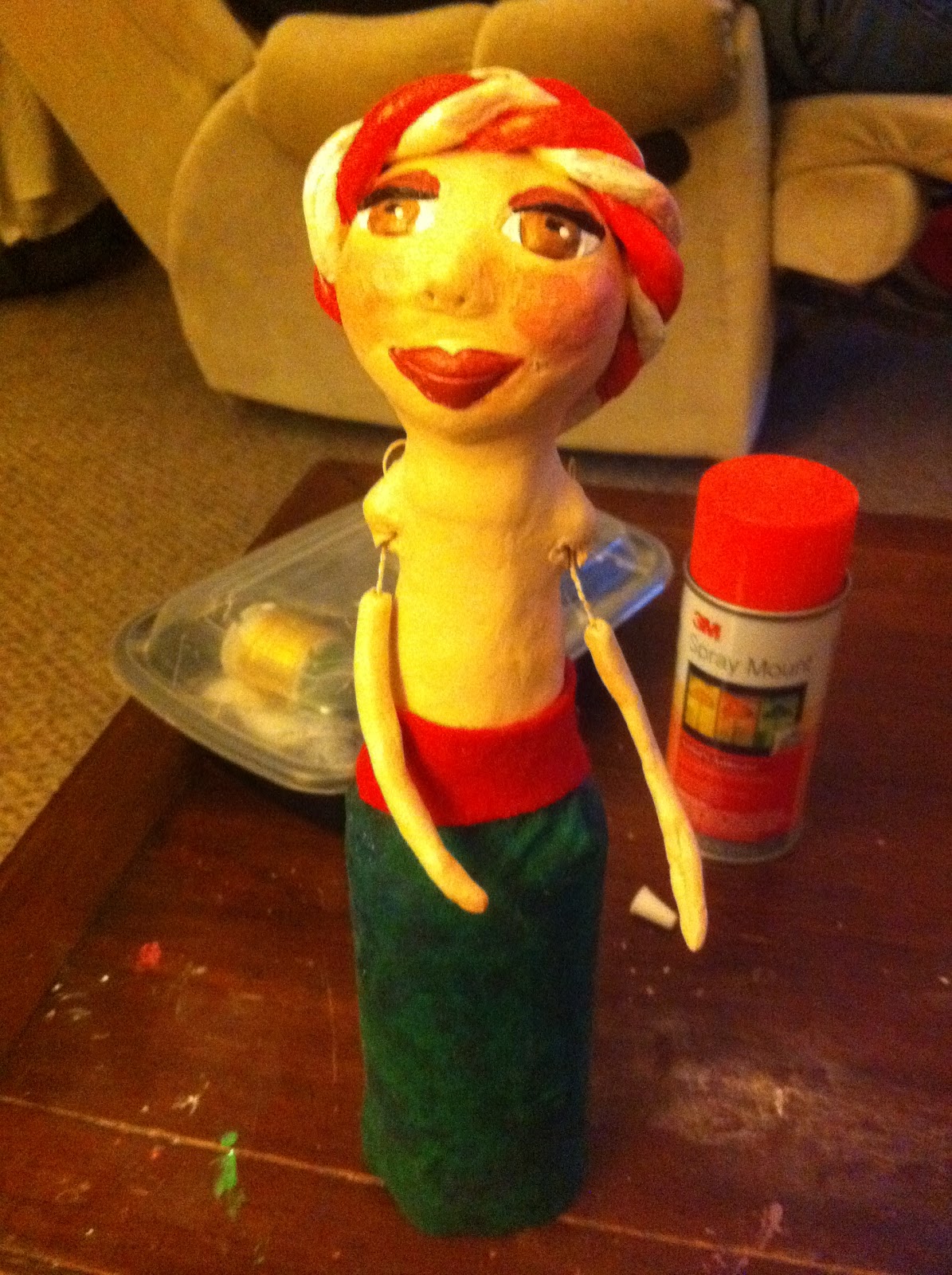 MarissArt Dolls, Etc. Dressing Your Beer Bottle Doll