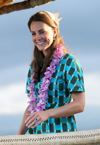 Prince William and Catherine, Duchess of Cambridge attended a Jubilee Thanksgiving Service in Honiara