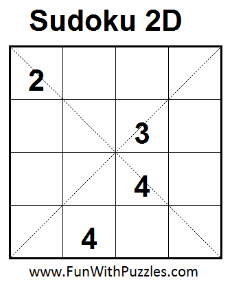 Sudoku 2D (Mini Sudoku Series #5)