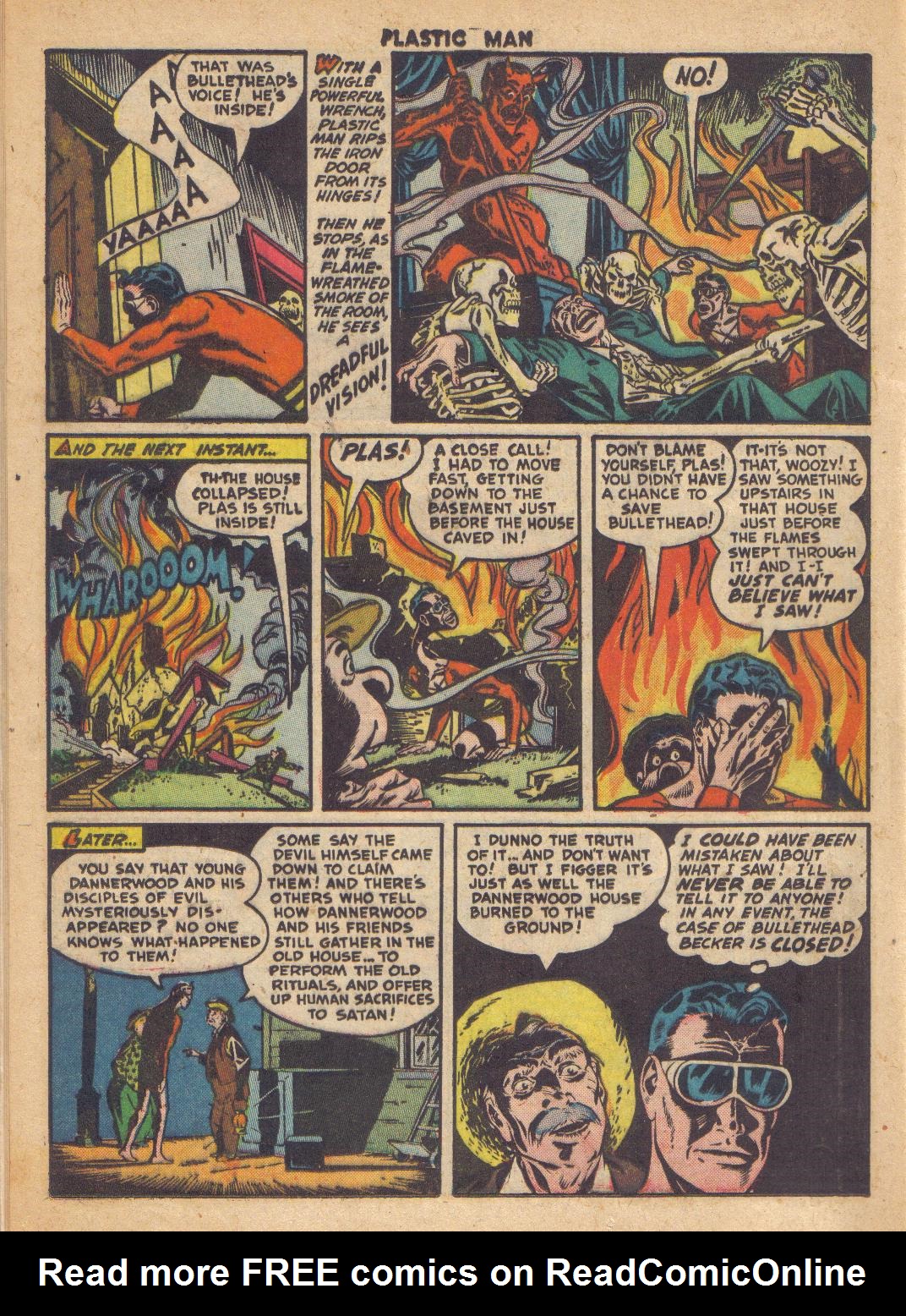 Read online Plastic Man (1943) comic -  Issue #39 - 12