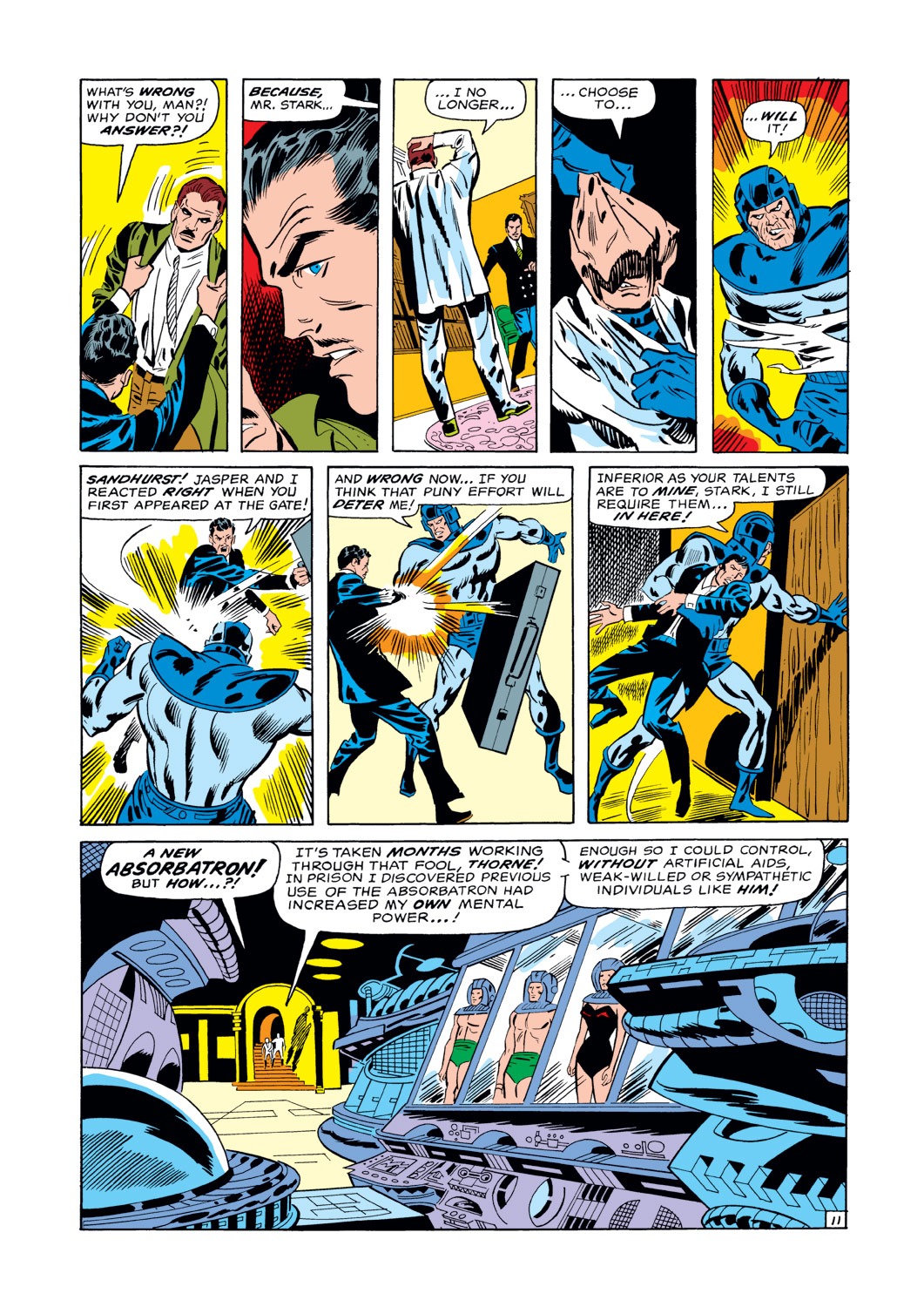 Read online Iron Man (1968) comic -  Issue #28 - 12