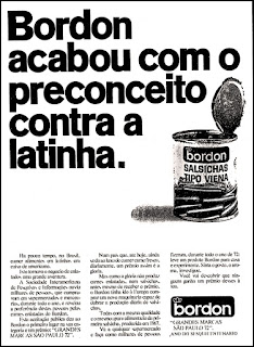 Bordon, 1972; os anos 70; propaganda na década de 70; Brazil in the 70s, história anos 70; Oswaldo Hernandez;
