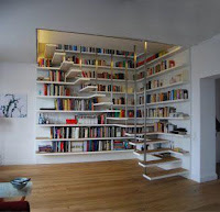 ideas de bibliotecas debajo de las escaleras