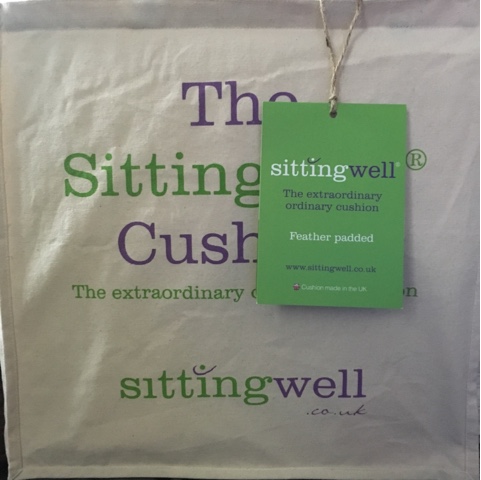 Sittingwell back support cushion: review