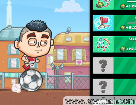 Simulador de jogador de futebol Um jogo para melhorar sua carreira no futebol.