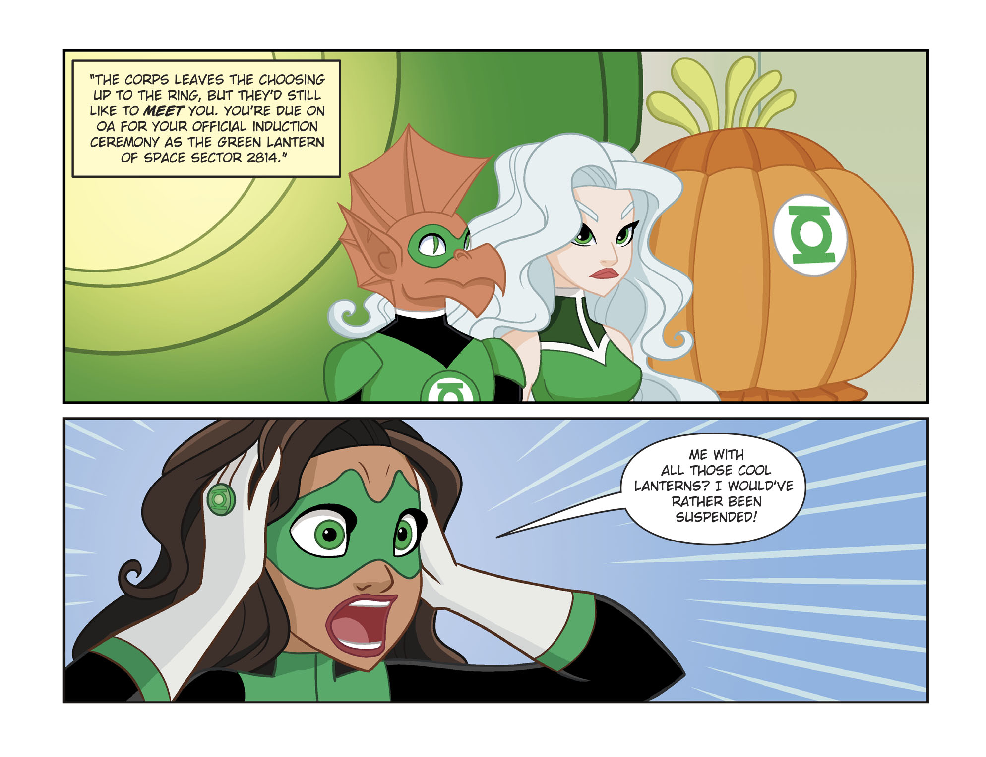 Read online DC Super Hero Girls: Spaced Out comic -  Issue #1 - 16