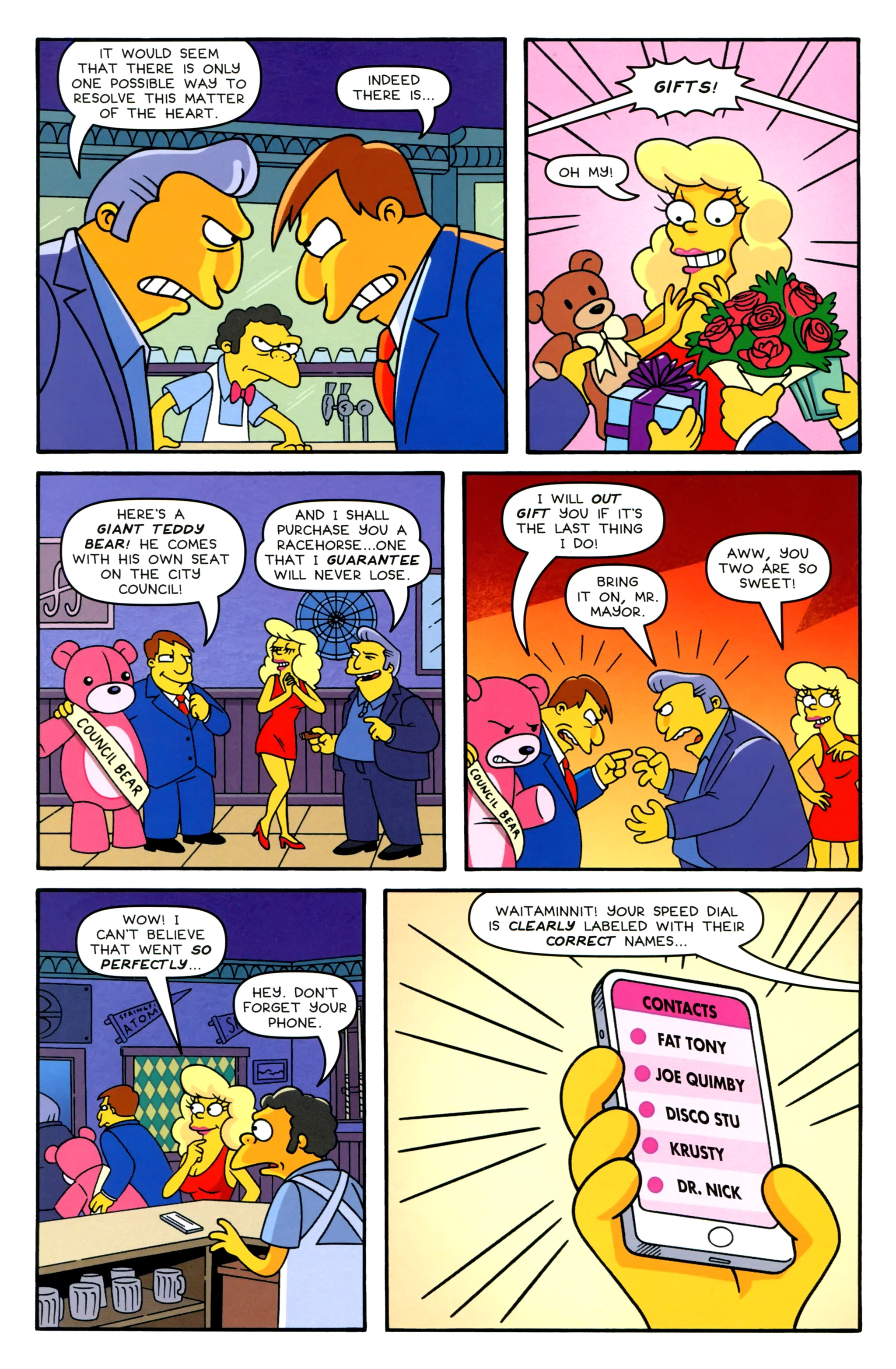 Read online Simpsons Comics comic -  Issue #226 - 25