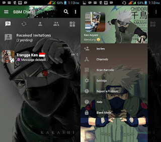 BBM MOD KAKASHI Minimalist v3.2.5.12 Apk BBM MOD KAKASHI Minimalist v3.2.5.12 Apk