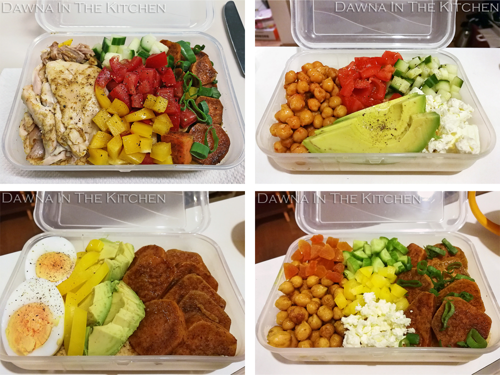 Dawna in the Kitchen Couscous Lunch Boxes Lazy Lunch Prep