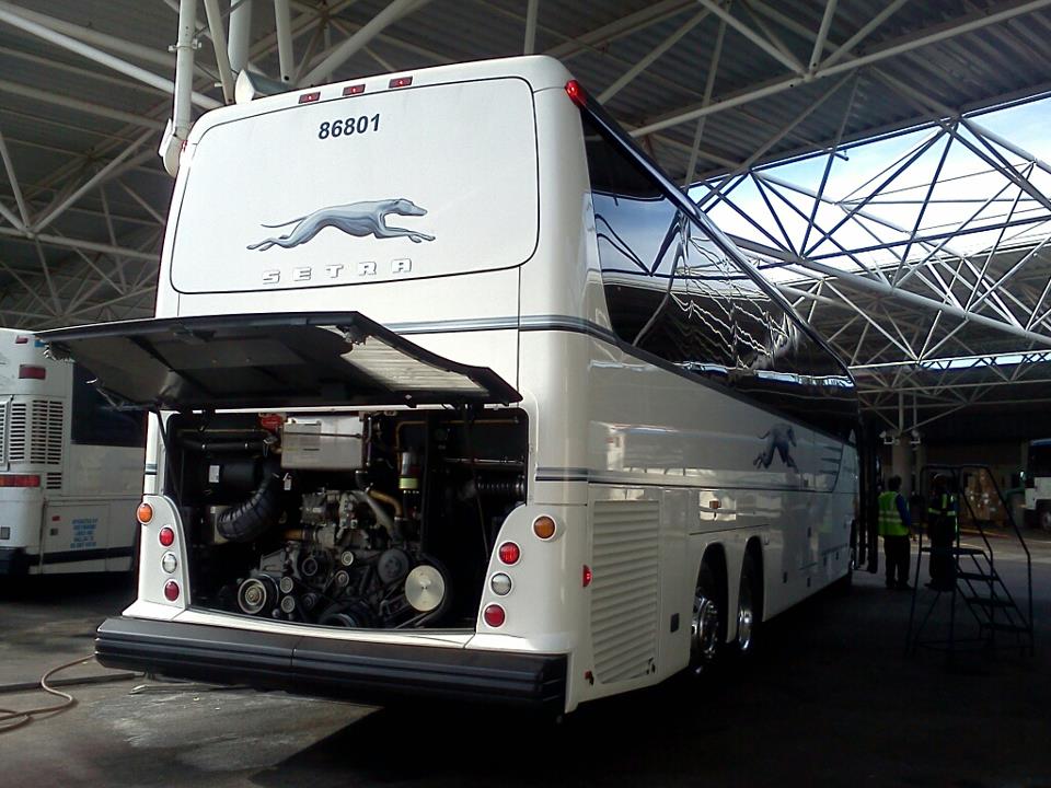 The Greyhound Group..Greyhound's New Setra 407.....