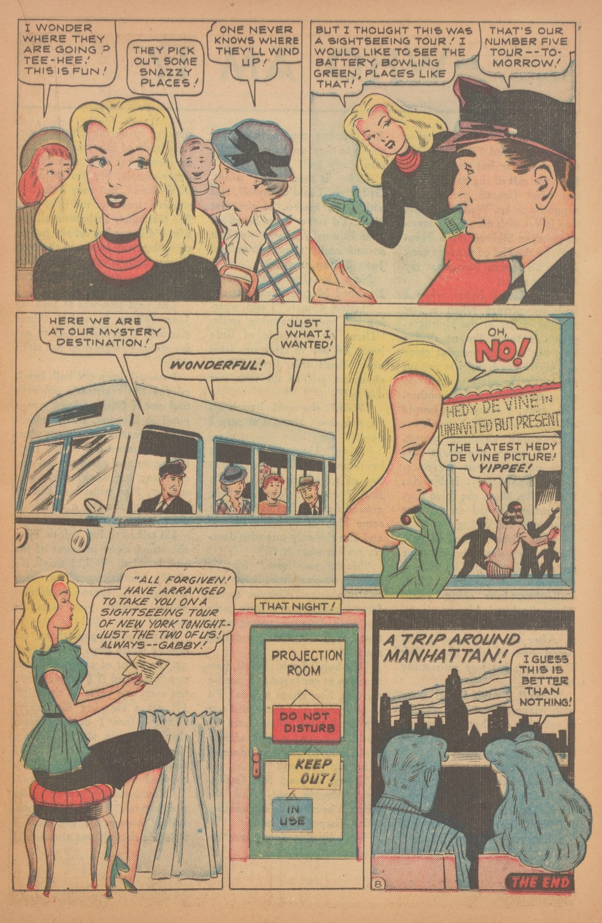 Read online Nellie The Nurse (1945) comic -  Issue #18 - 23