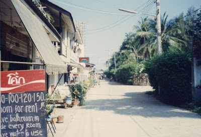 street in Hua Hin Thailand