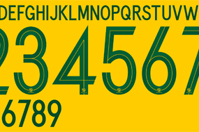 Font Australia World Cup 2018