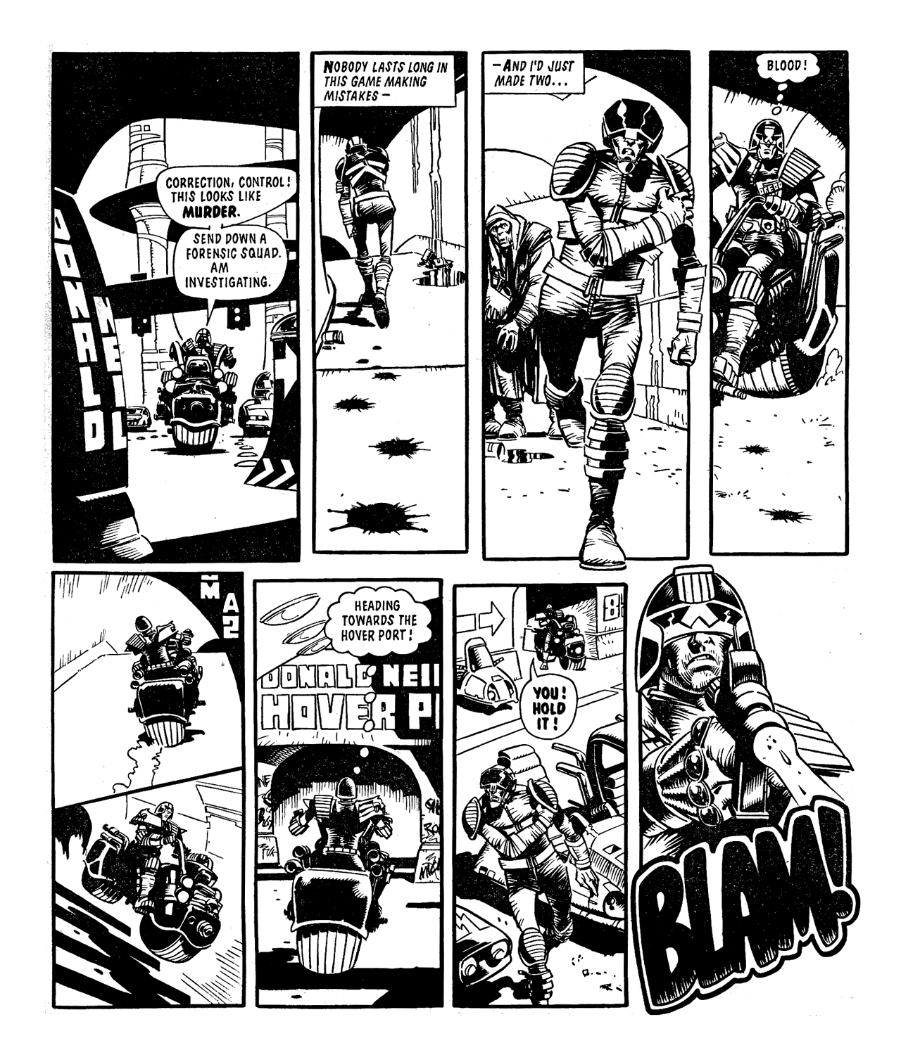 Read online Judge Dredd: The Complete Case Files comic -  Issue # TPB 9 (Part 2) - 156