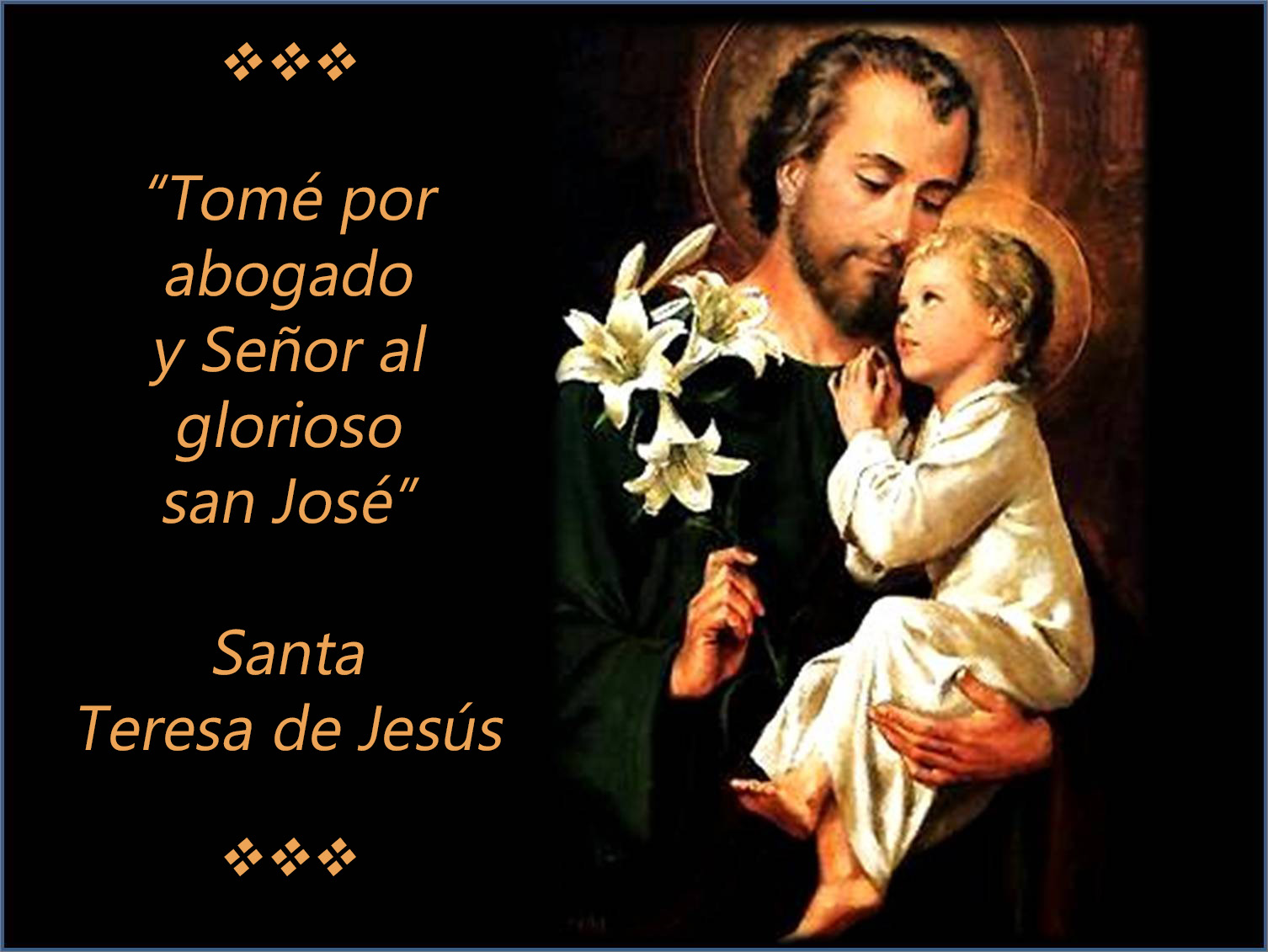 CAMINANDO HACIA LA LUZ SANTA TERESA LA DEVOCIÓN A SAN JOSÉ