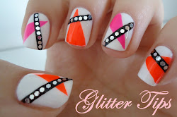 nails nail neon 80s intended anyway weren happened liked really them way glitter tips