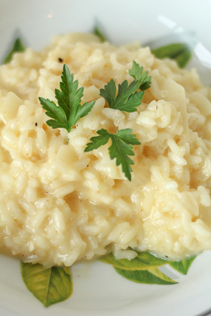 White Wine and Parmesan Risotto