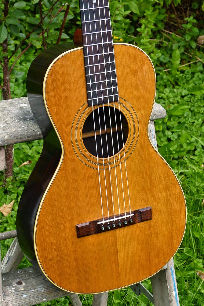 c.1905 Weymann Size 2 Gutstrung Parlor Guitar