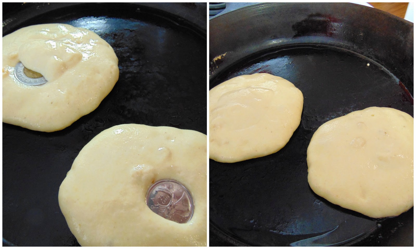 Corn Cakes for Pancake Day