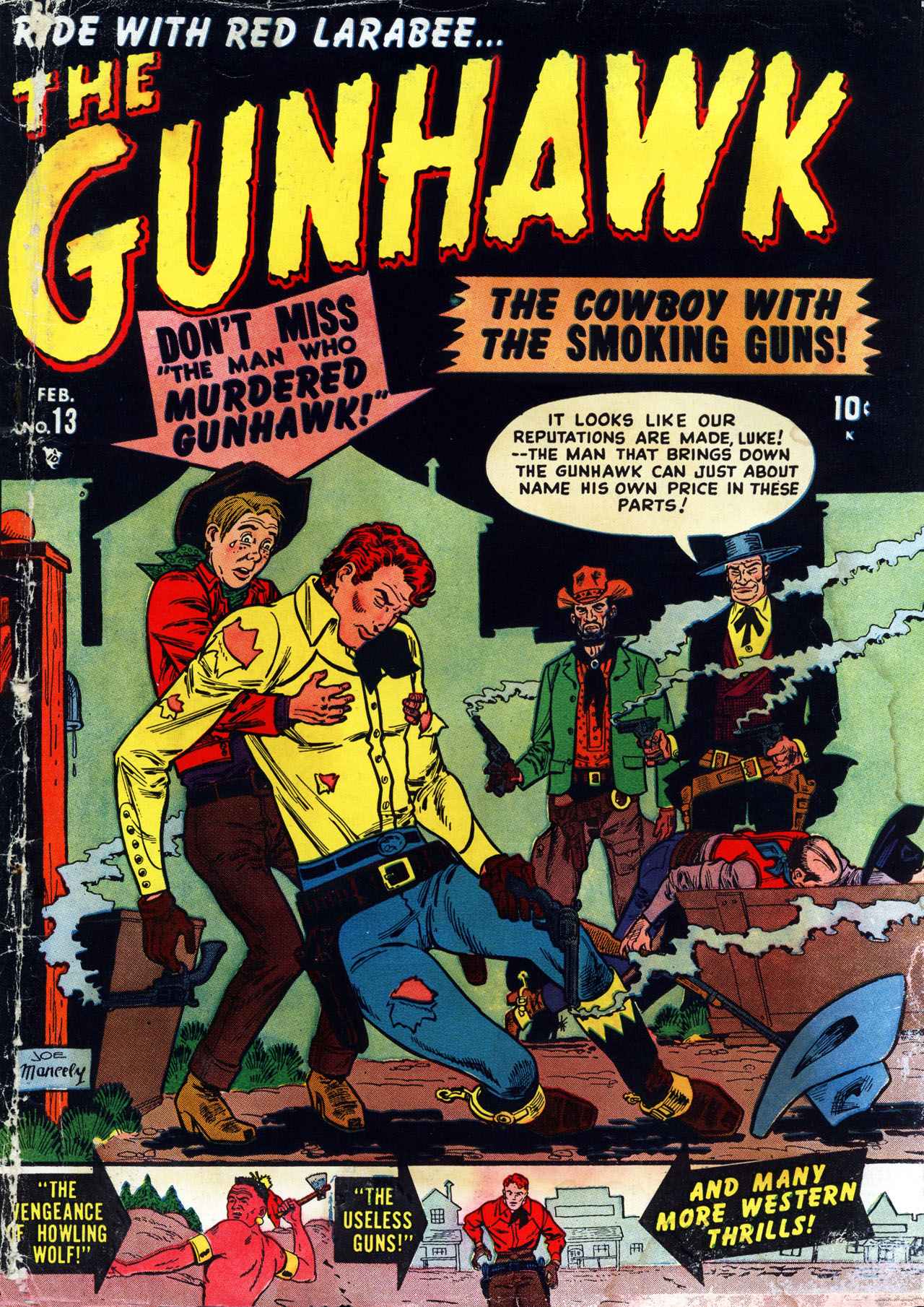 Read online The Gunhawk comic -  Issue #13 - 1