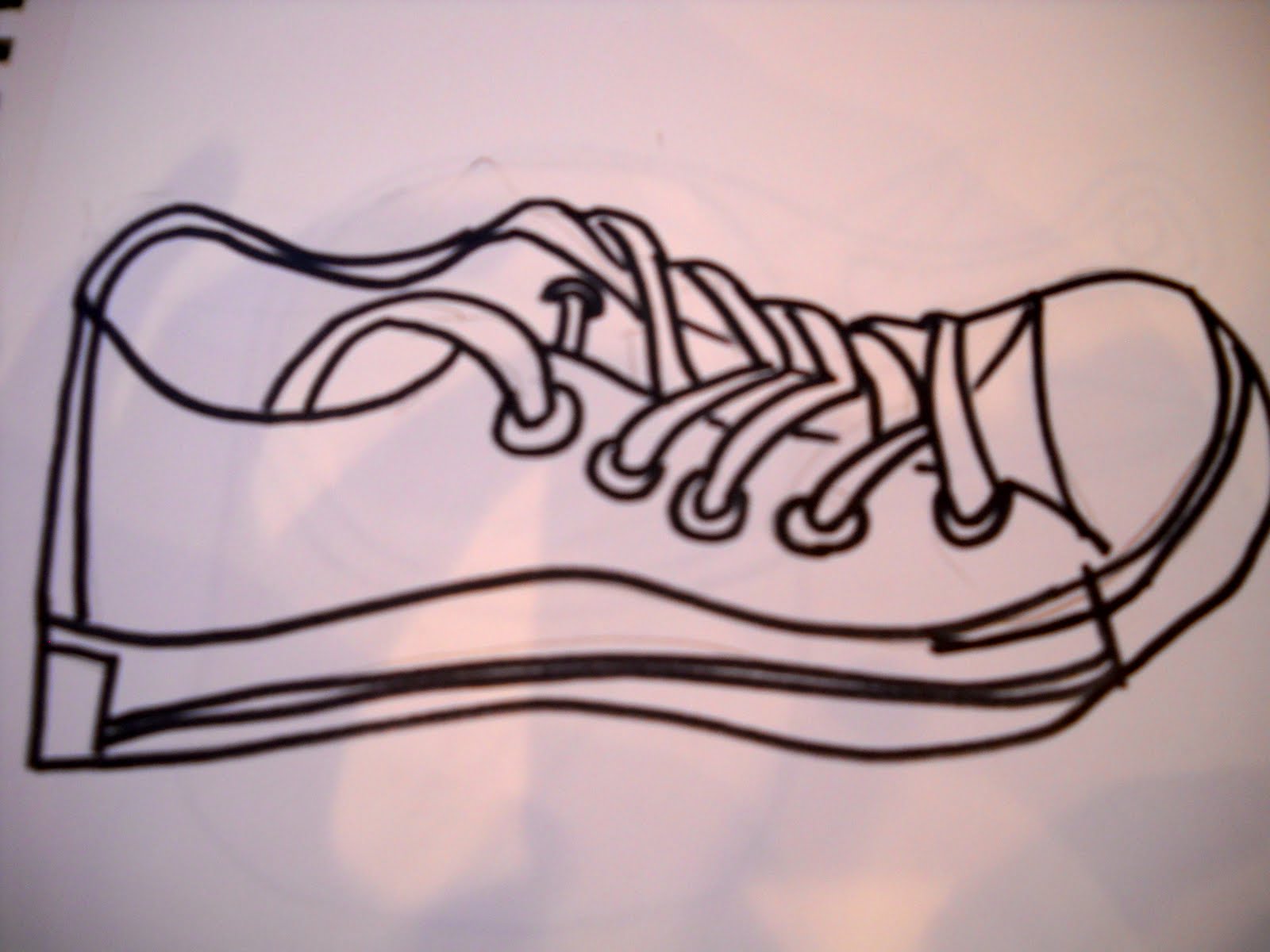 Kristen's Art Class Blog Contour Drawings Hand and Shoe