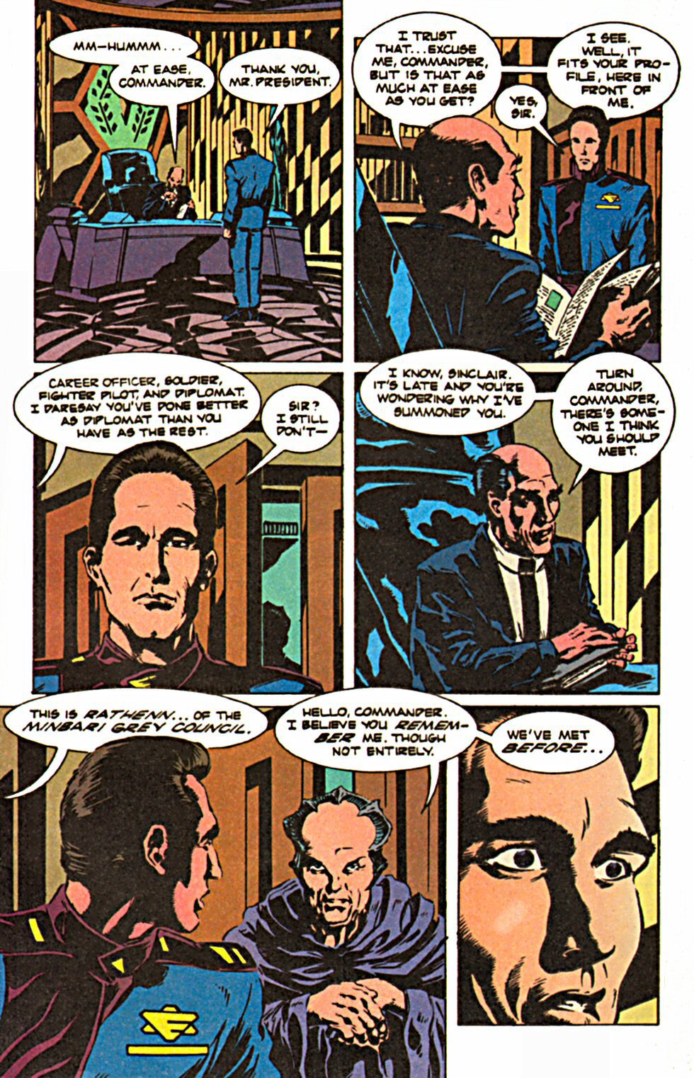 Read online Babylon 5 (1995) comic -  Issue #1 - 11