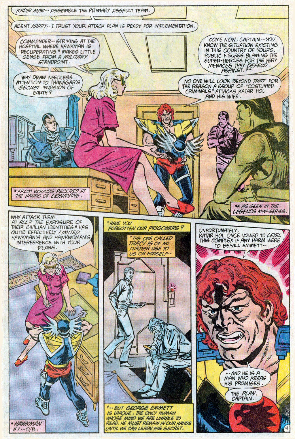 Hawkman (1986) Issue #7 #7 - English 5